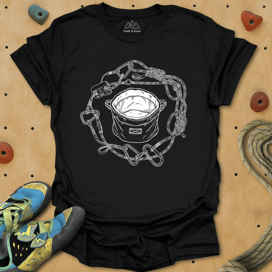 Chalk Bag Equipment Swirl Tee