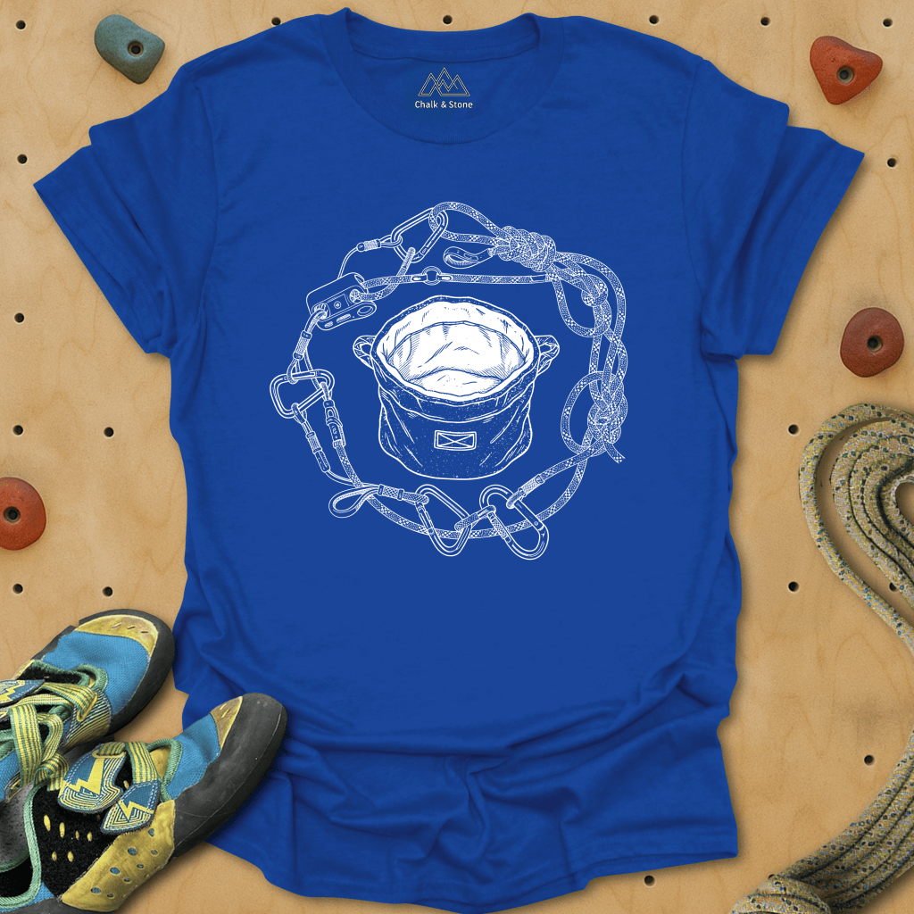 Chalk Bag Equipment Swirl Tee