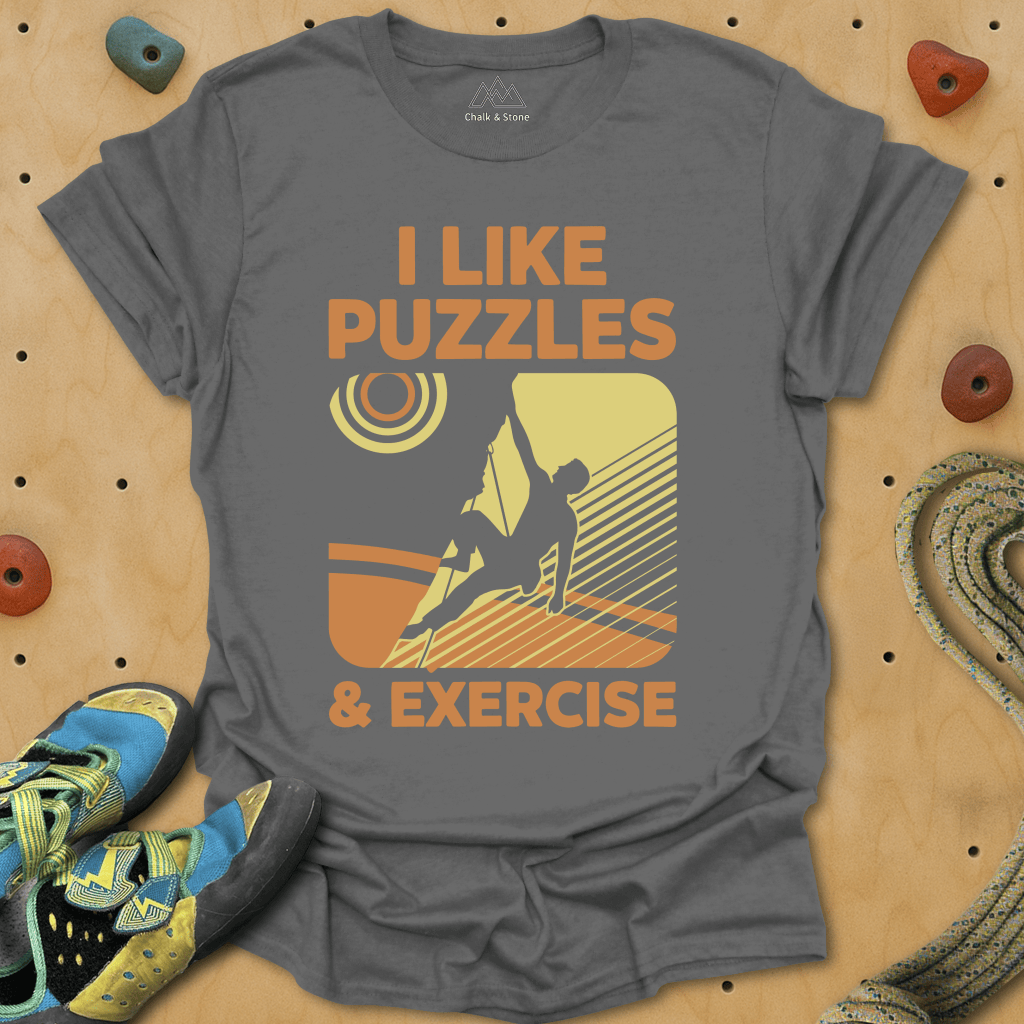 I Like Puzzles & Exercise Tee