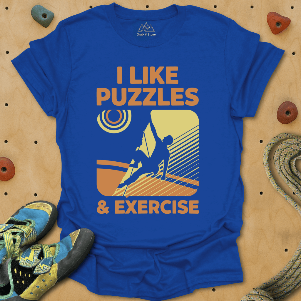 I Like Puzzles & Exercise Tee
