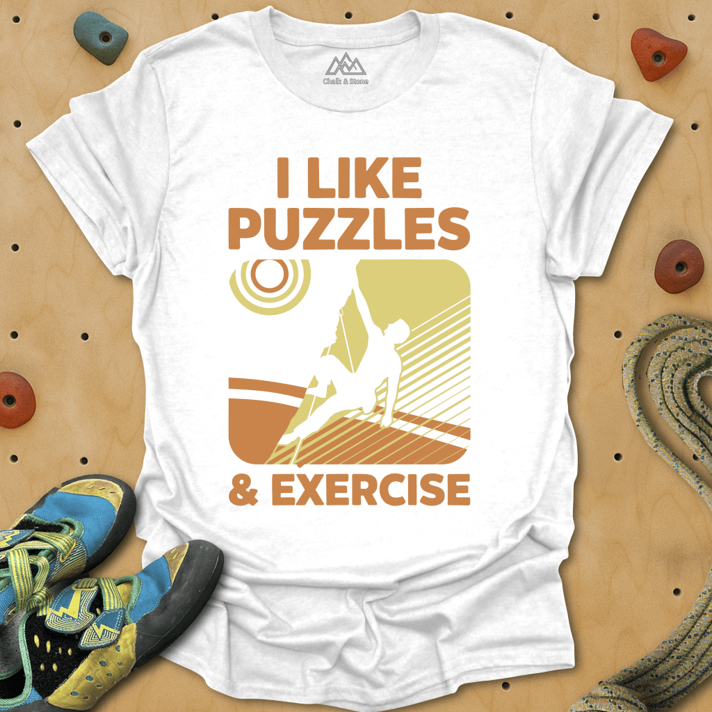 I Like Puzzles & Exercise Tee