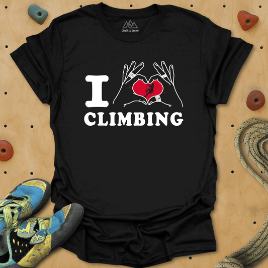 Hand Heart Climbing Tee