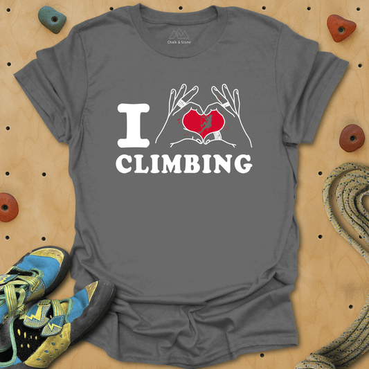 Hand Heart Climbing Tee