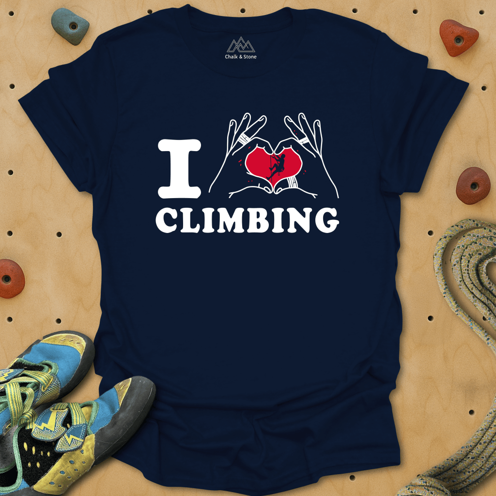 Hand Heart Climbing Tee