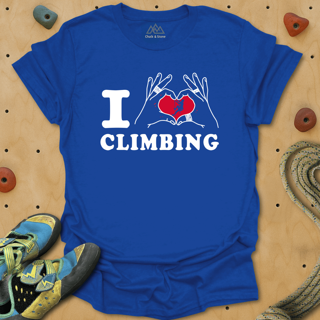 Hand Heart Climbing Tee