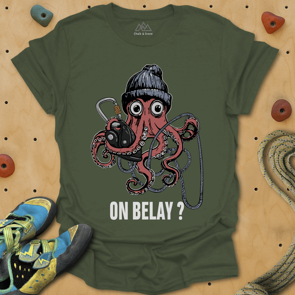 Octopus On Belay Redux Tee