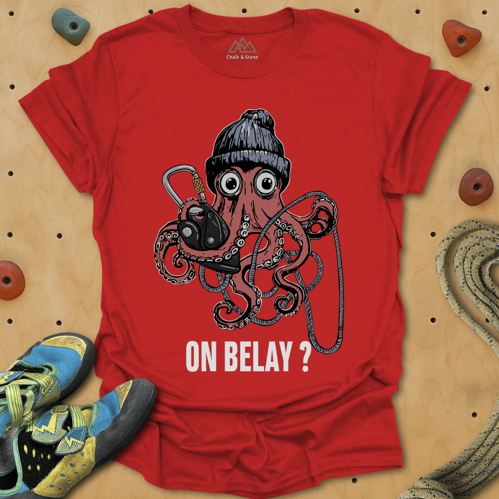 Octopus On Belay Redux Tee