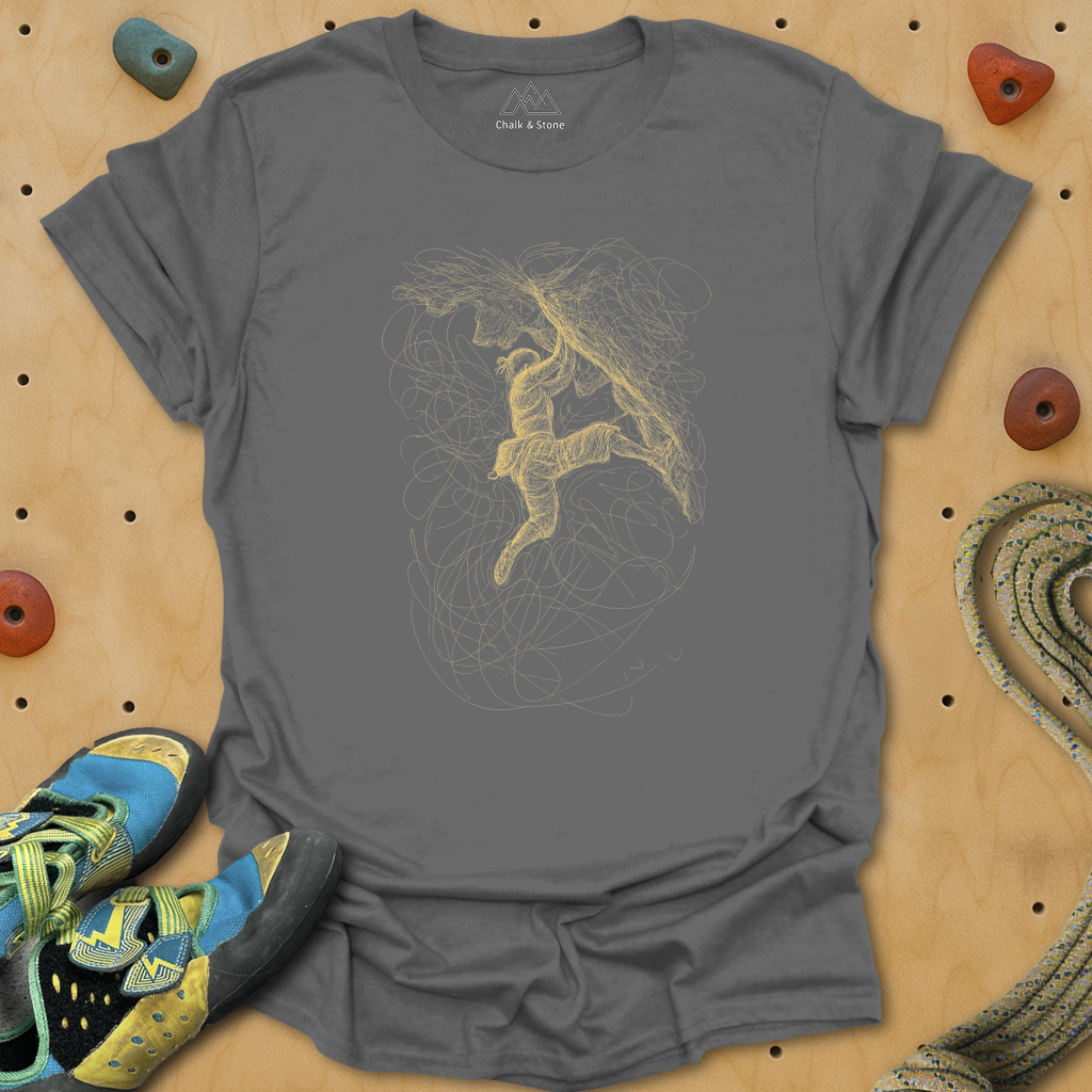 Scribbly Line Body Tension Tee