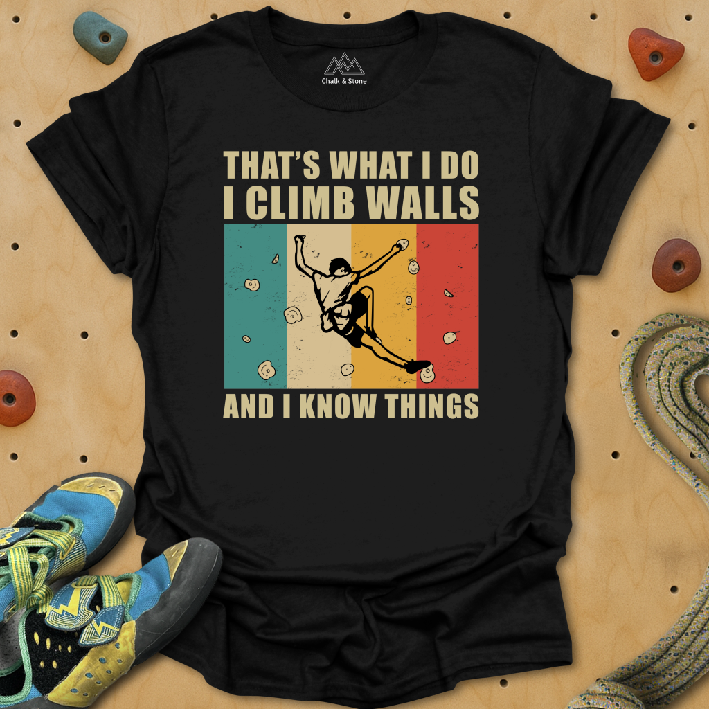 Know Things and Climb Tee