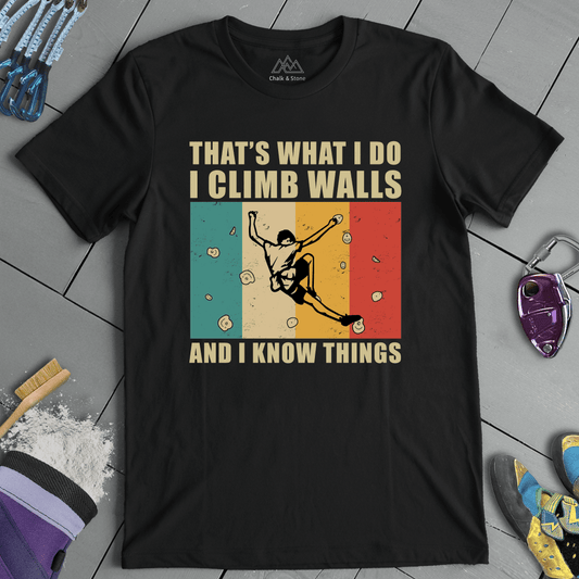 Know Things and Climb Tee