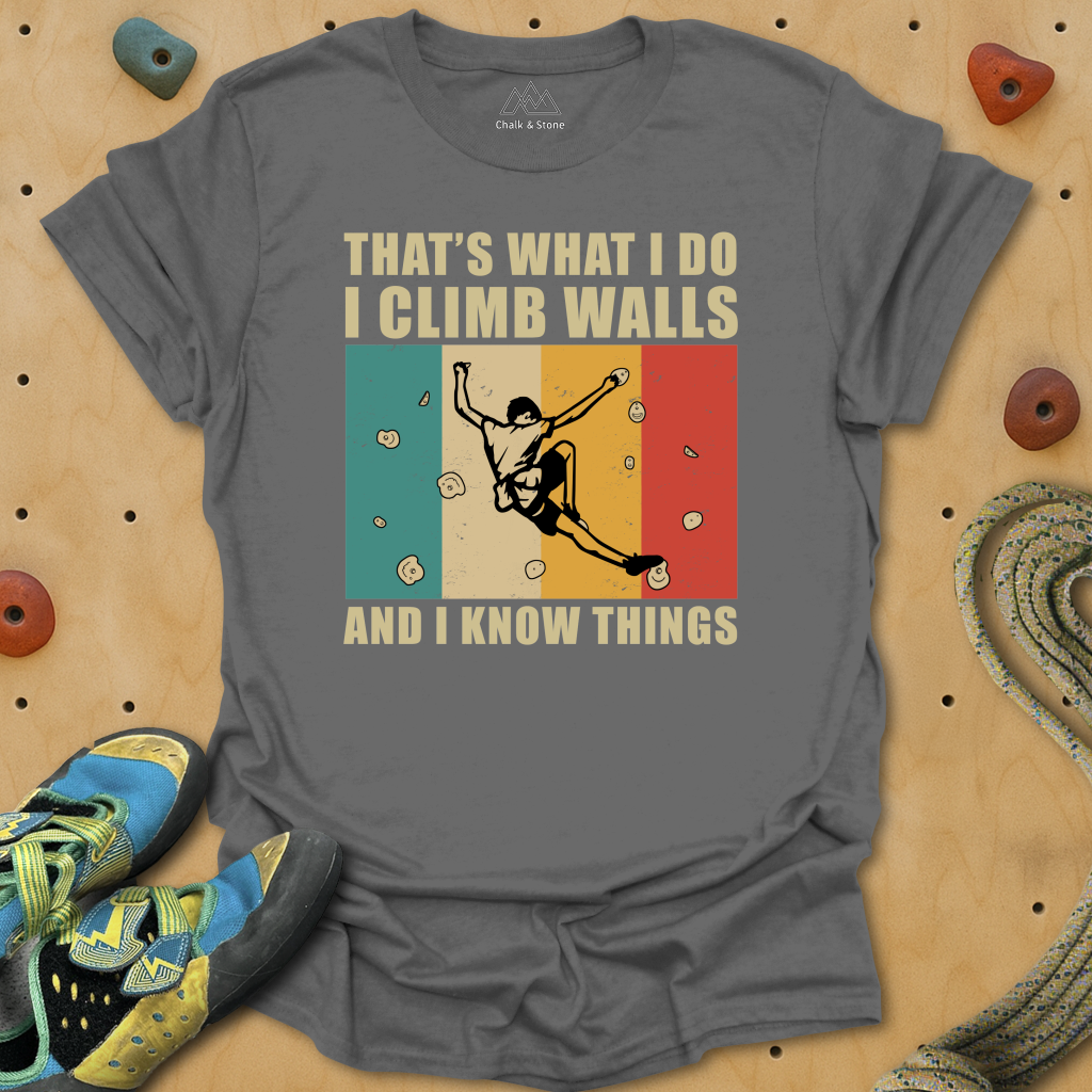 Know Things and Climb Tee