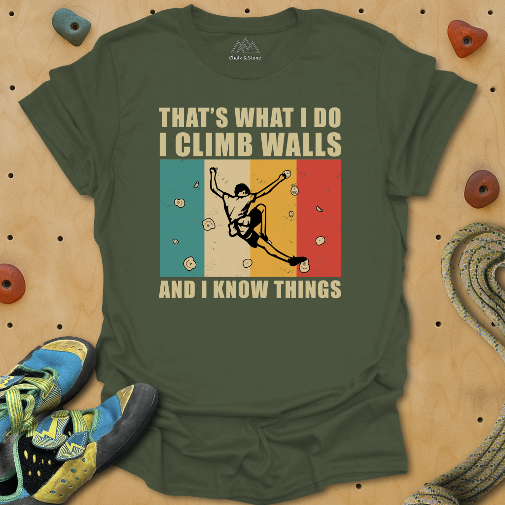 Know Things and Climb Tee