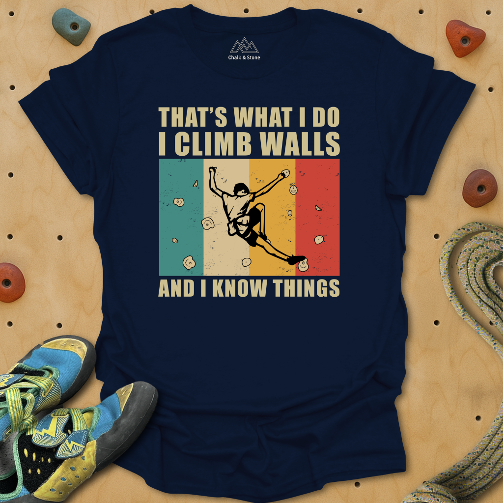 Know Things and Climb Tee
