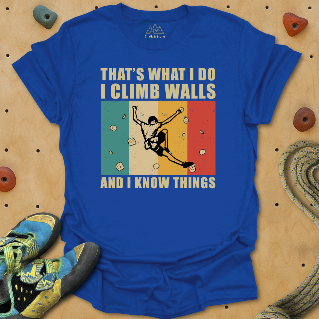 Know Things and Climb Tee