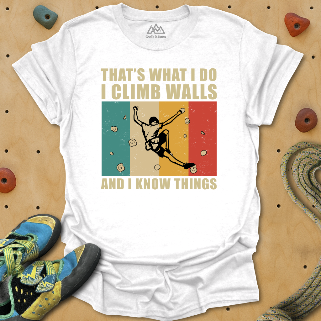 Know Things and Climb Tee
