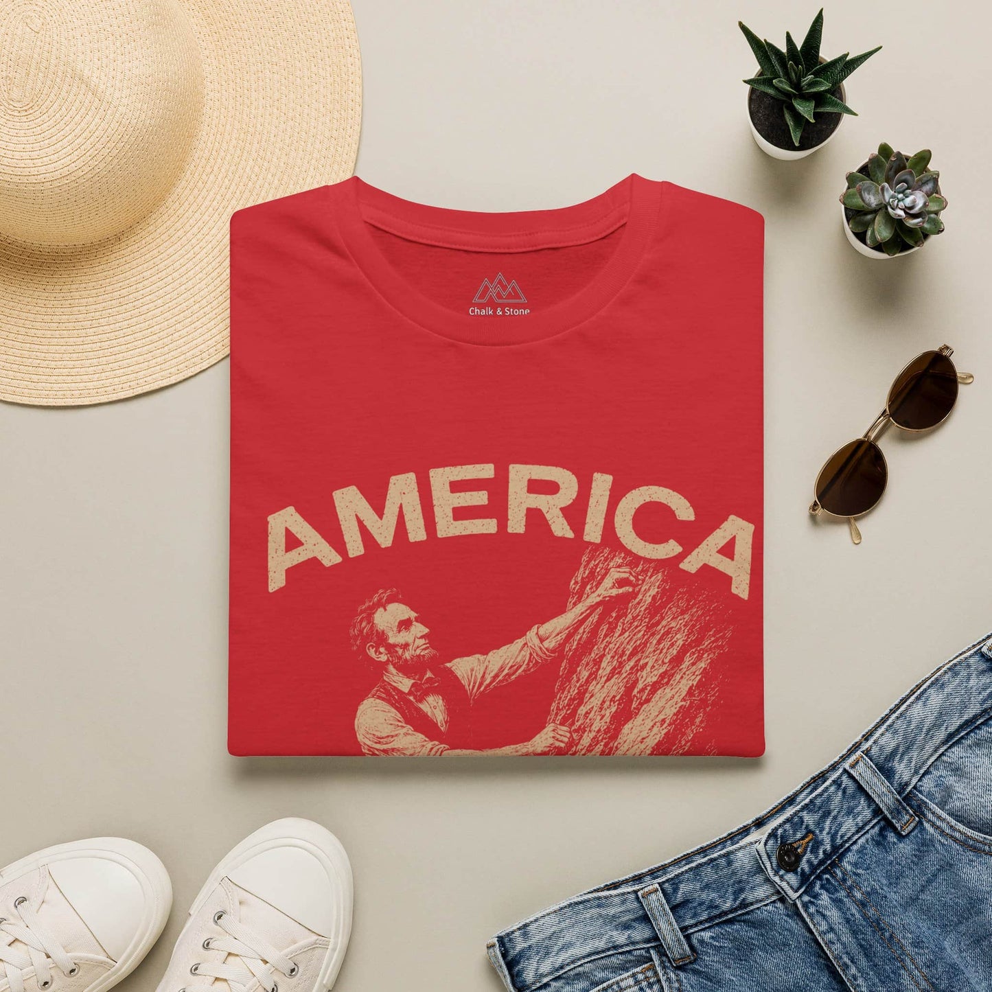 Lincoln Trust Feet Tee