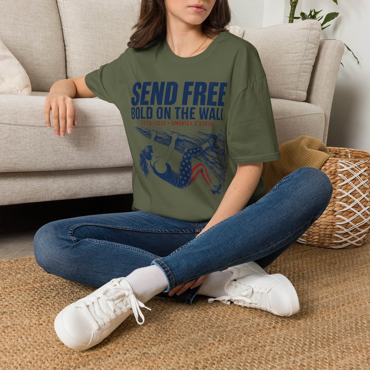 Bold On Wall Tee