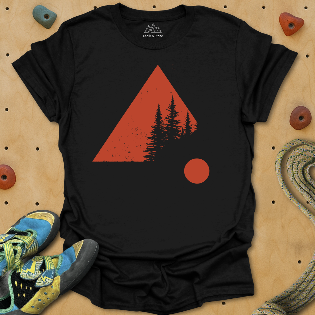 Triangle Forest Tee
