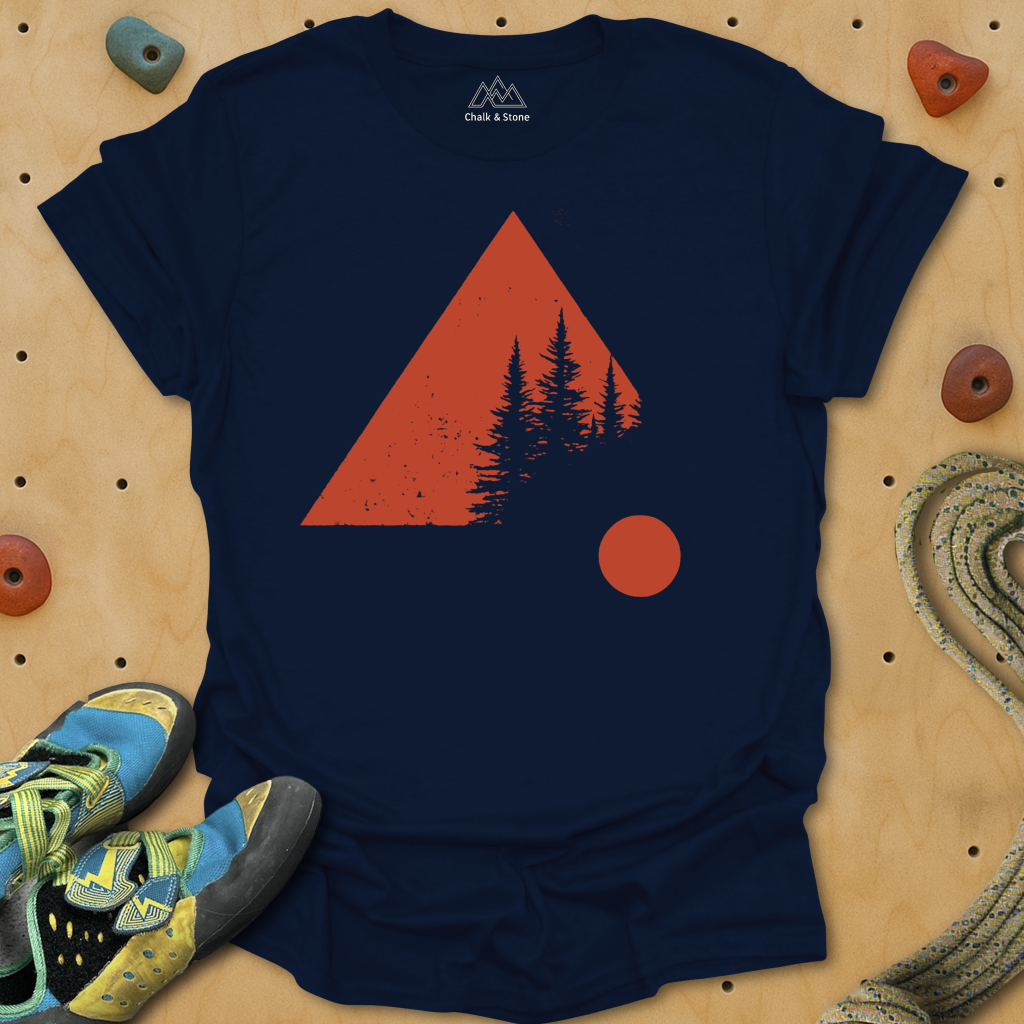 Triangle Forest Tee