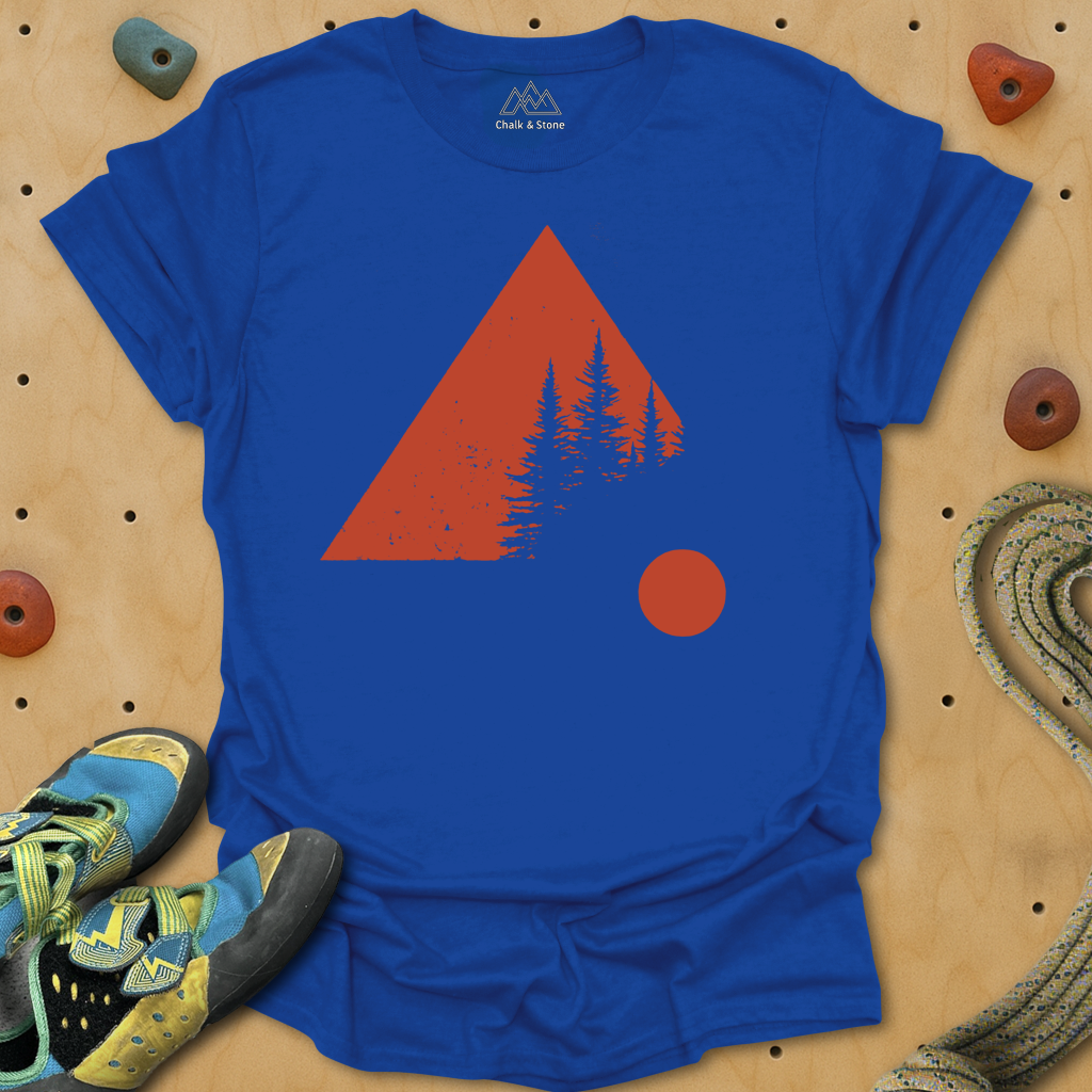 Triangle Forest Tee