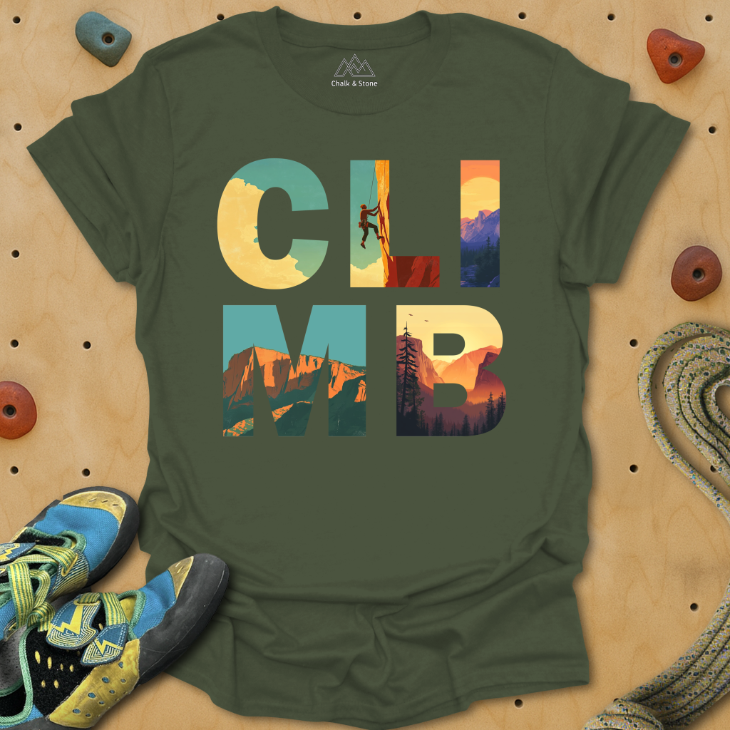 CLIMB Scenes Tee