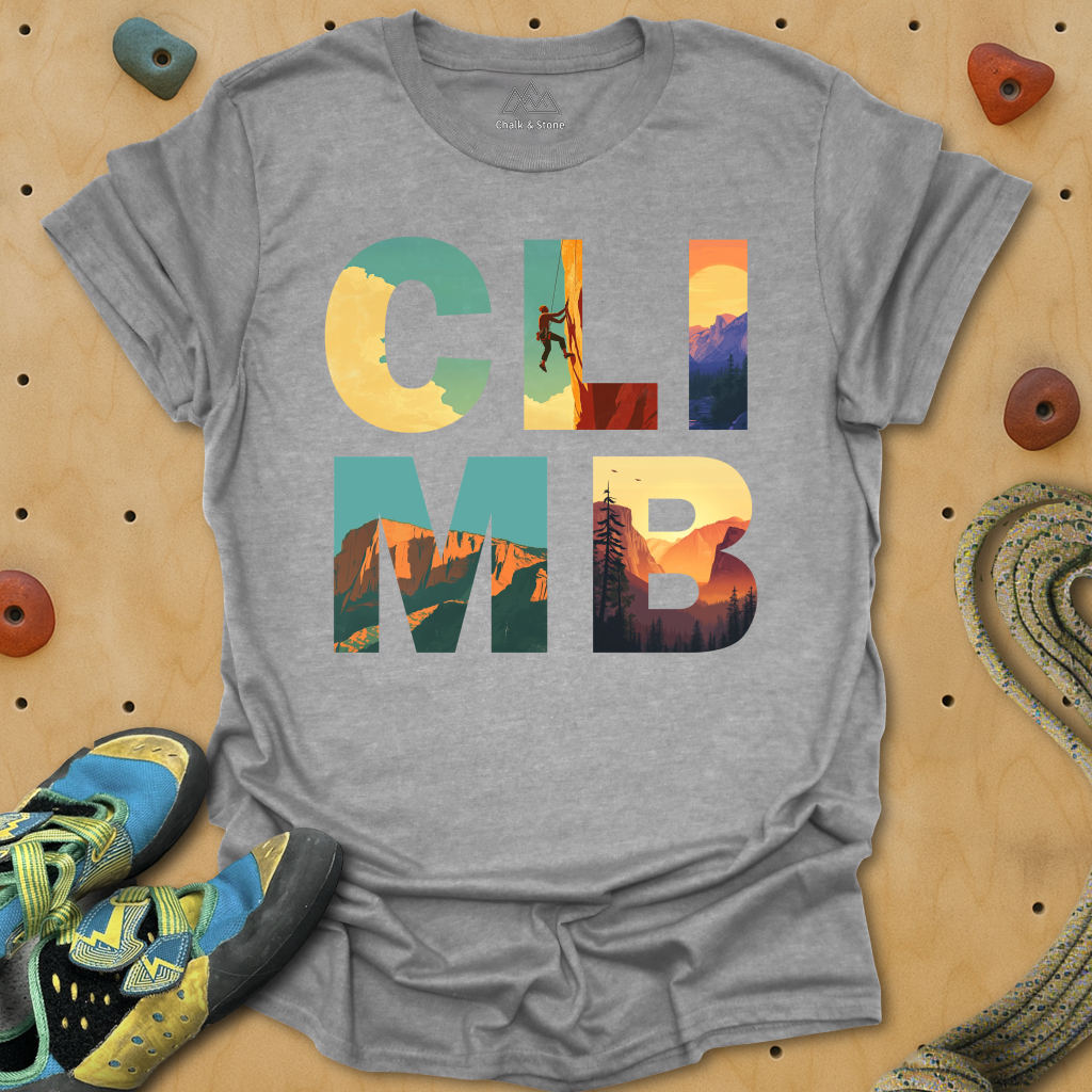 CLIMB Scenes Tee