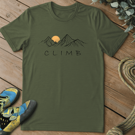 Climb Mountain Range Tee