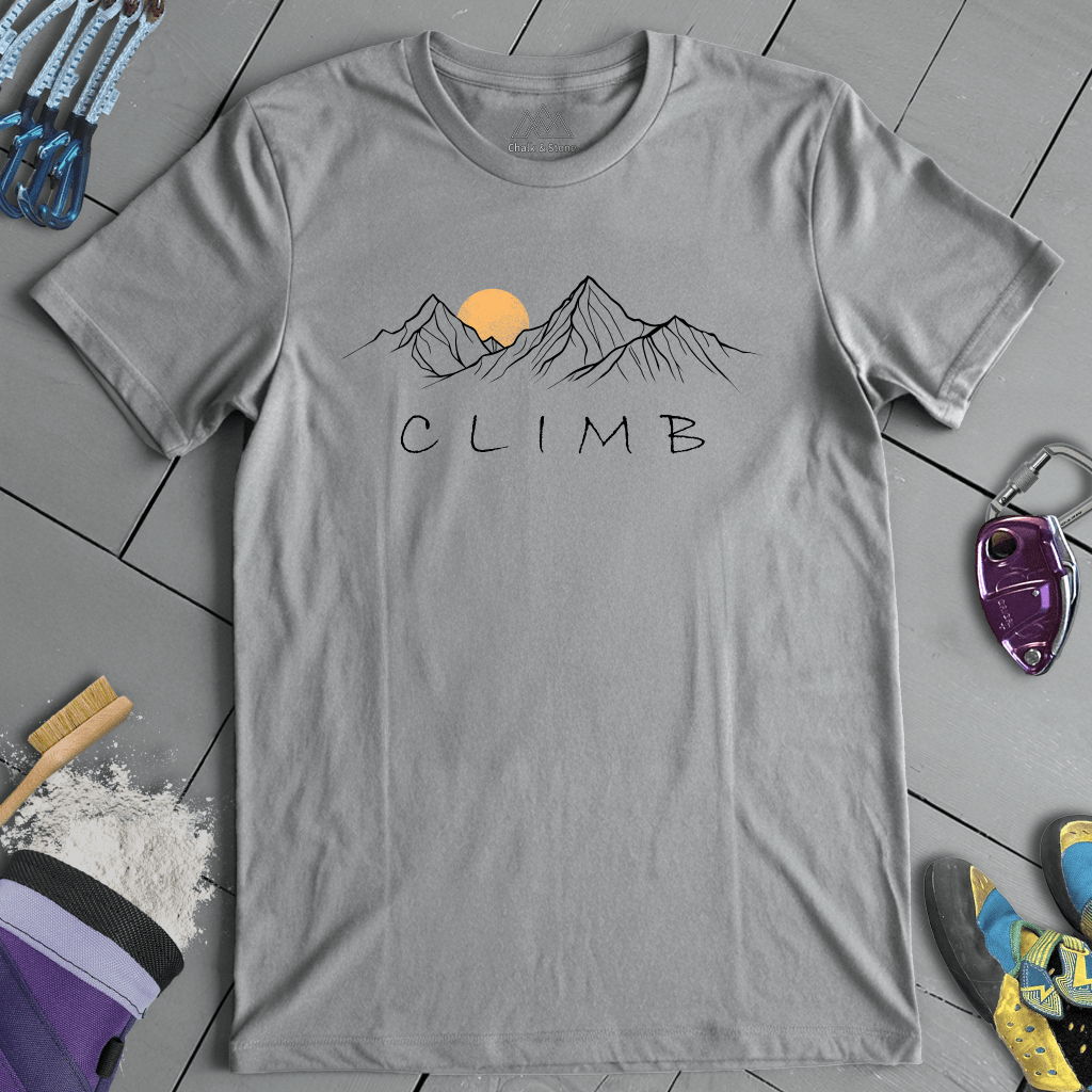 Climb Mountain Range Tee