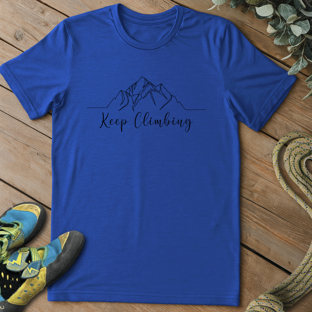 Keep Climbing Mountain Tee