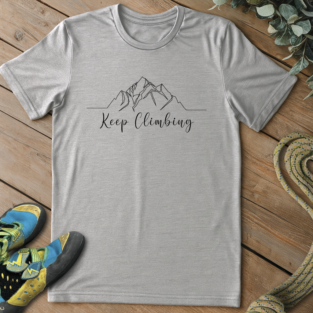 Keep Climbing Mountain Tee