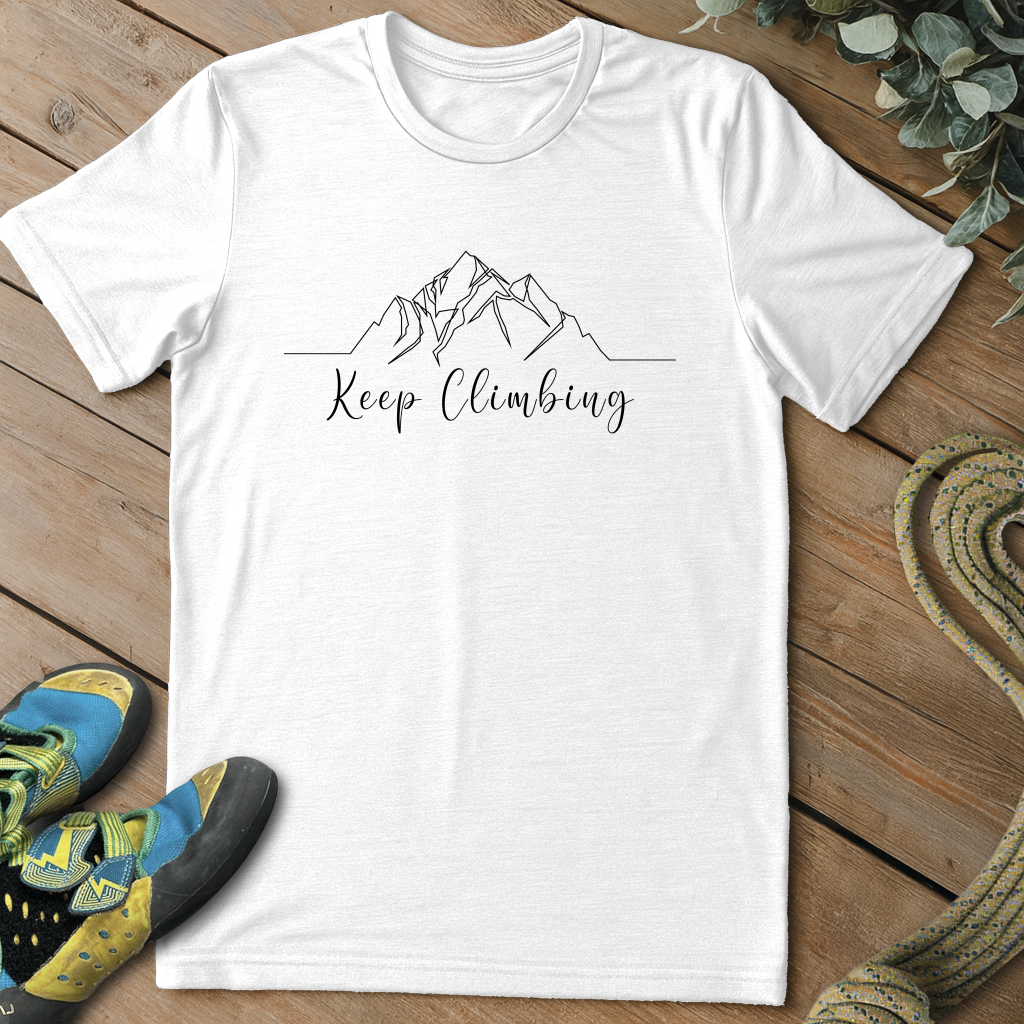 Keep Climbing Mountain Tee