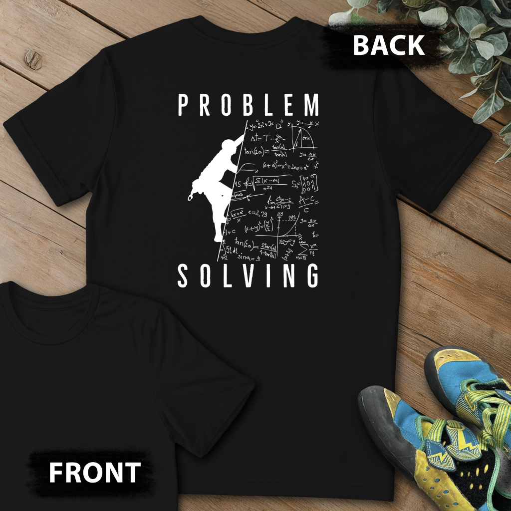 Problem Solving Side Climb Backprint Tee