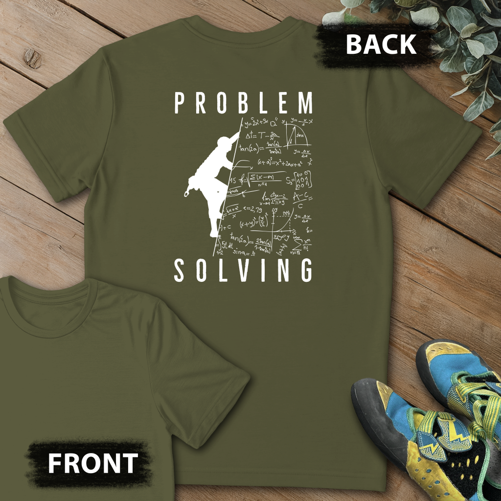 Problem Solving Side Climb Backprint Tee