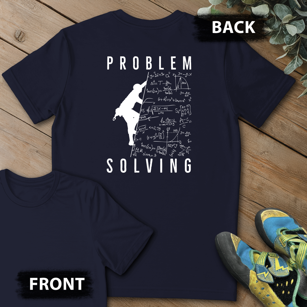 Problem Solving Side Climb Backprint Tee