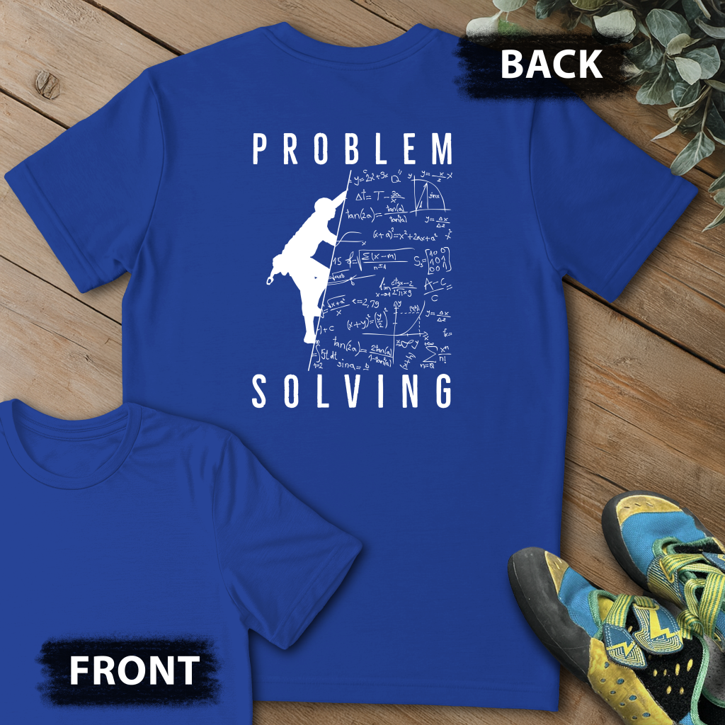 Problem Solving Side Climb Backprint Tee