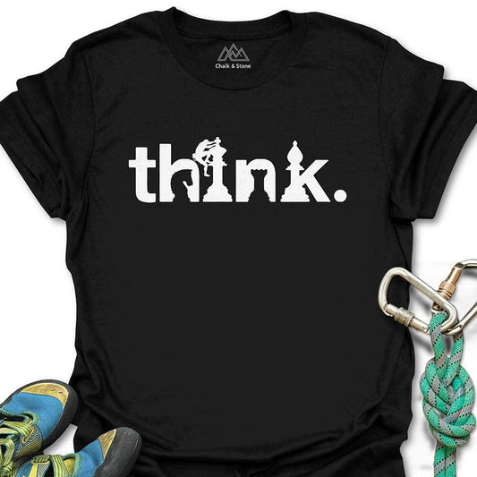 Chess Think Climb Tee
