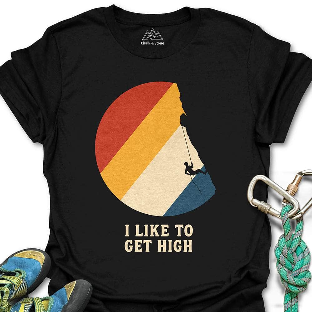 Getting High Diagonal Stripe Tee