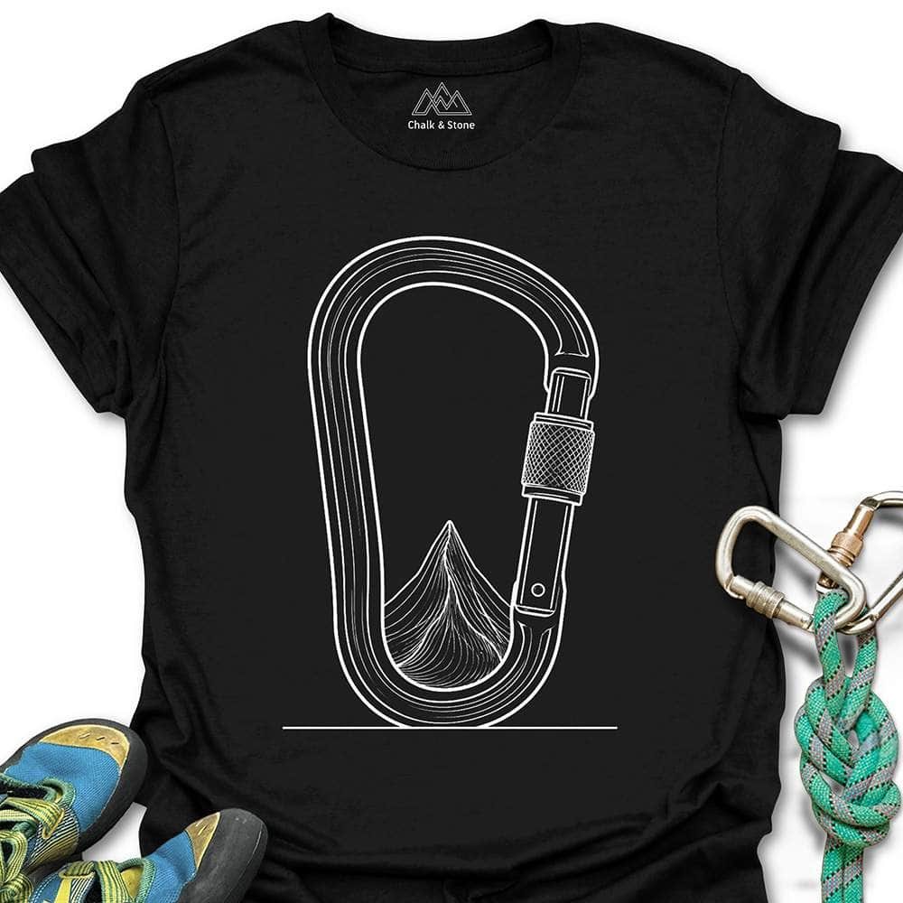 Carabiner And Mtns Tee