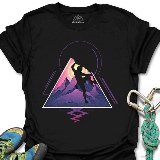 Triangle Geometry Climb Tee