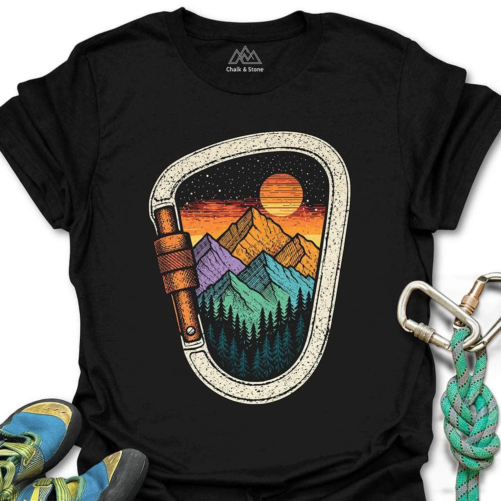 Mountain Range Carabiner Tee