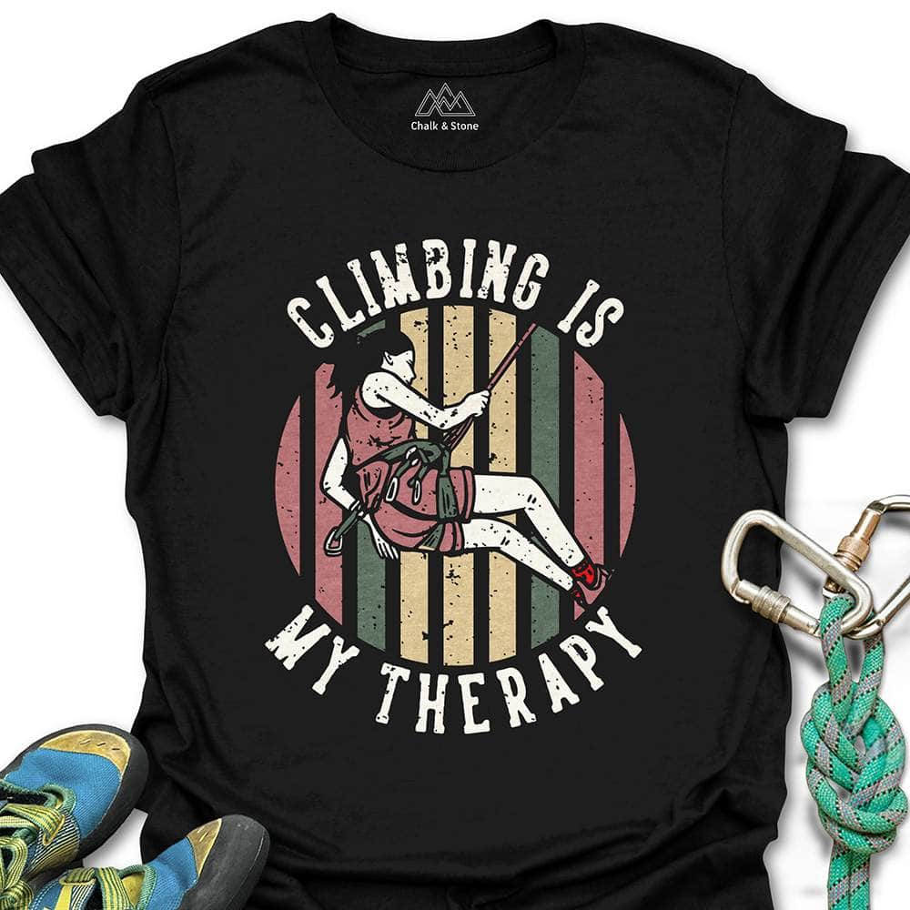 Climbing is my Therapy Tee