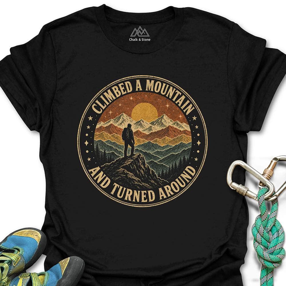 Climbed Turned Around Tee