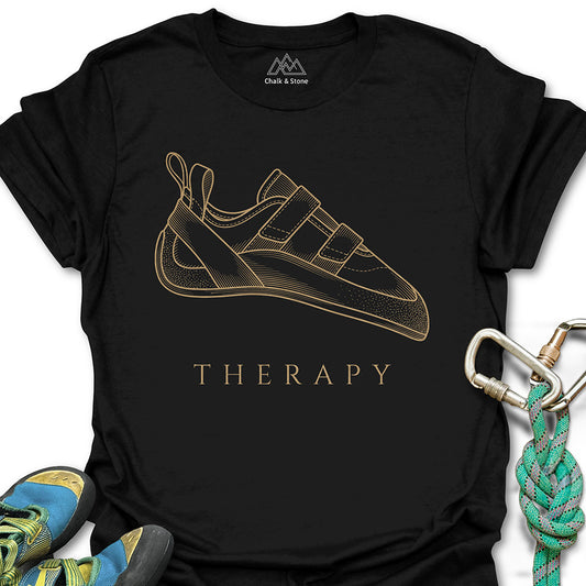 Therapy Climbing Shoe Tee