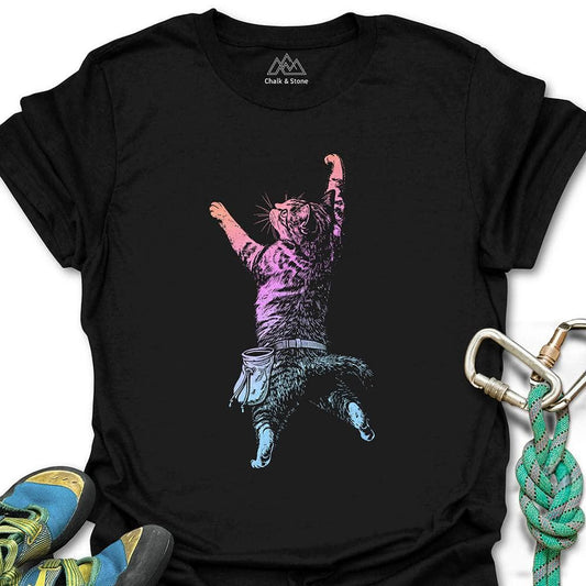 Cat Static Climb Gradient Tee
