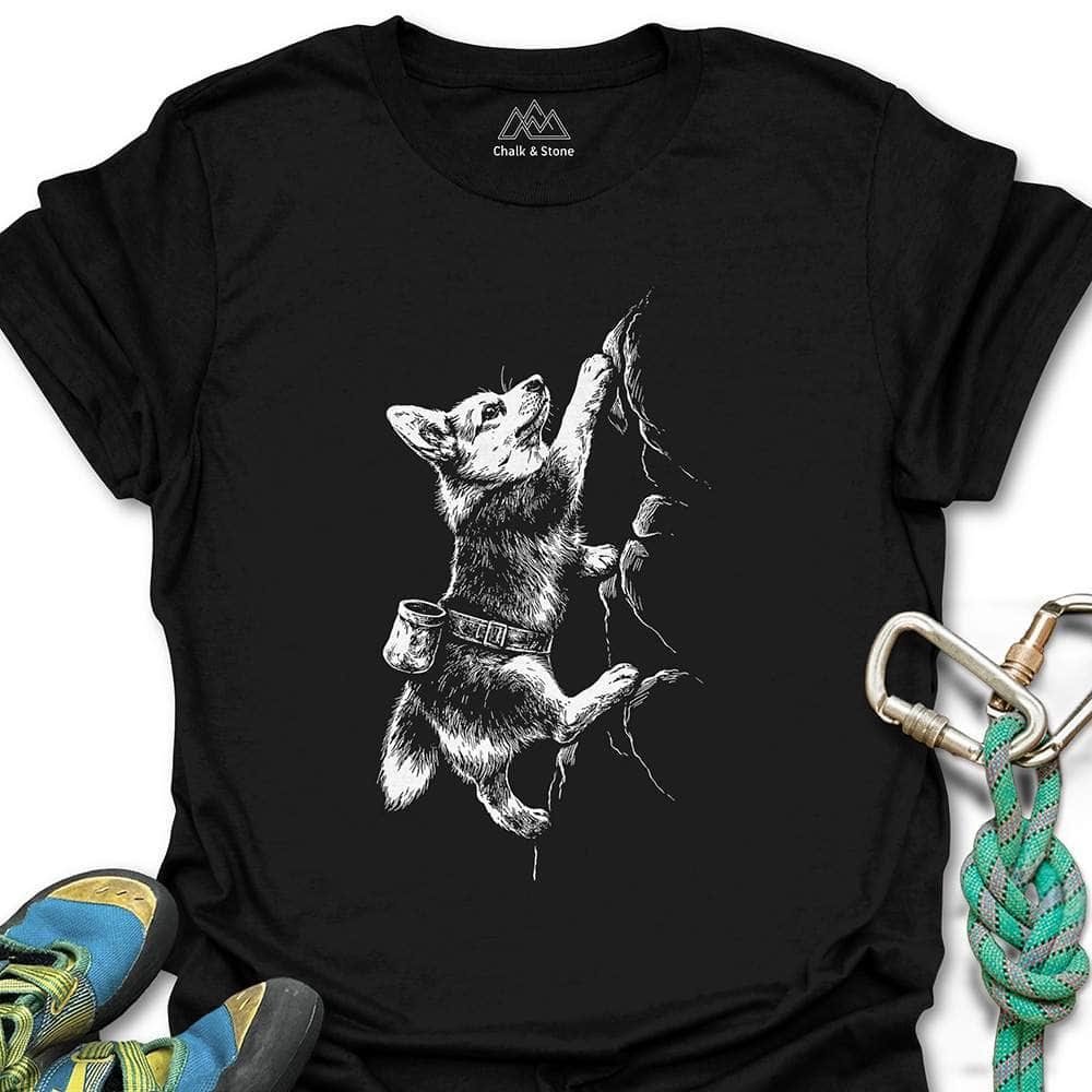 Corgi Scaling Wall Tee