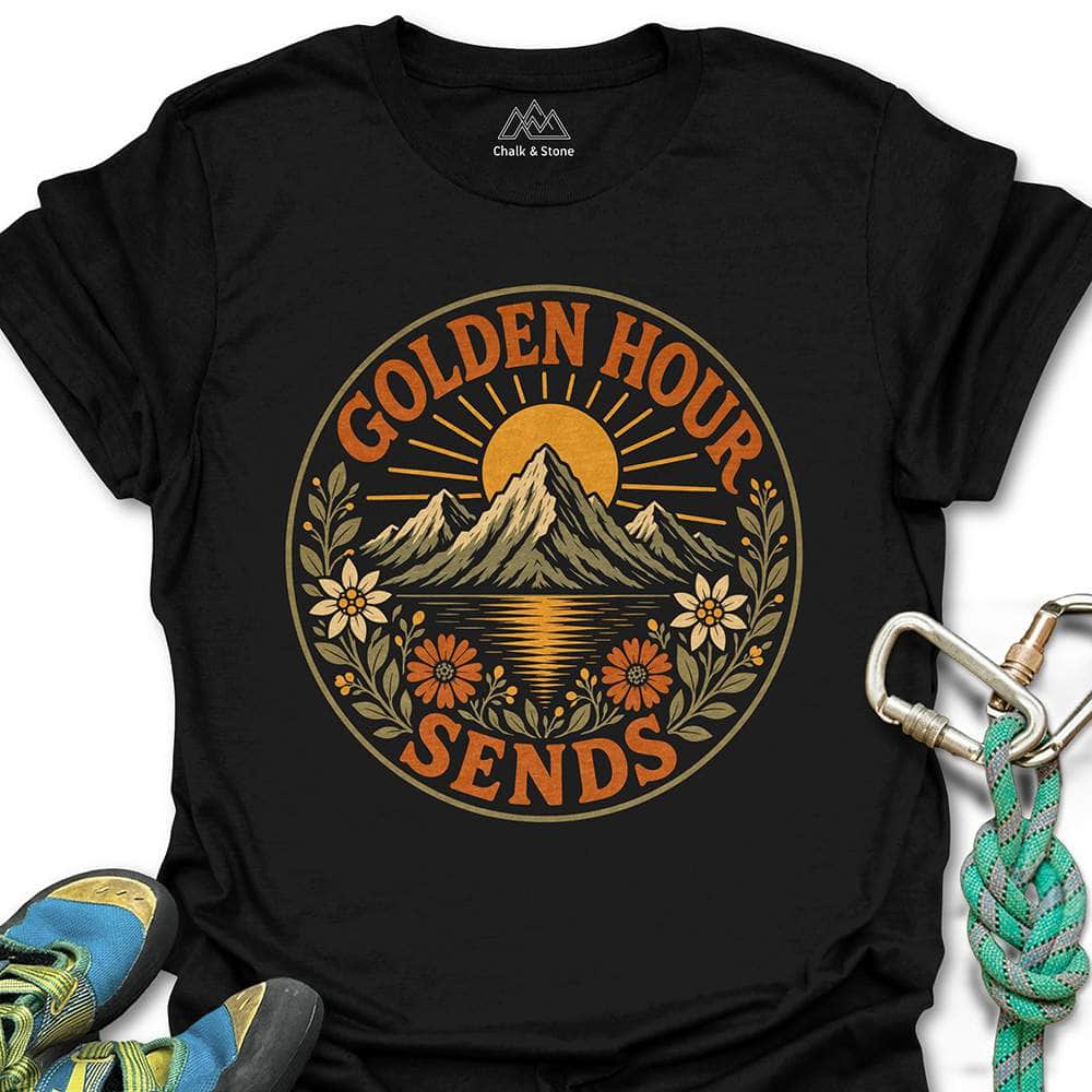 Golden Hour Sends Badge Tee