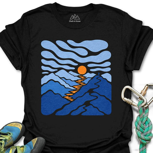 Bubble Landscape Mtn Tee