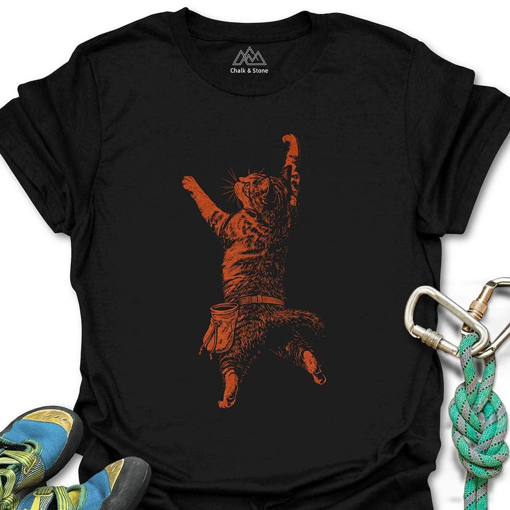 Cat Static Climb Rust Tee