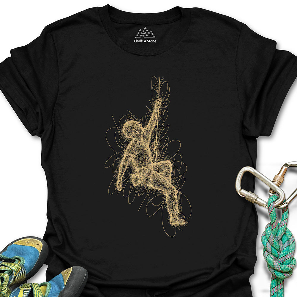 Scribbly Climber Take Tee
