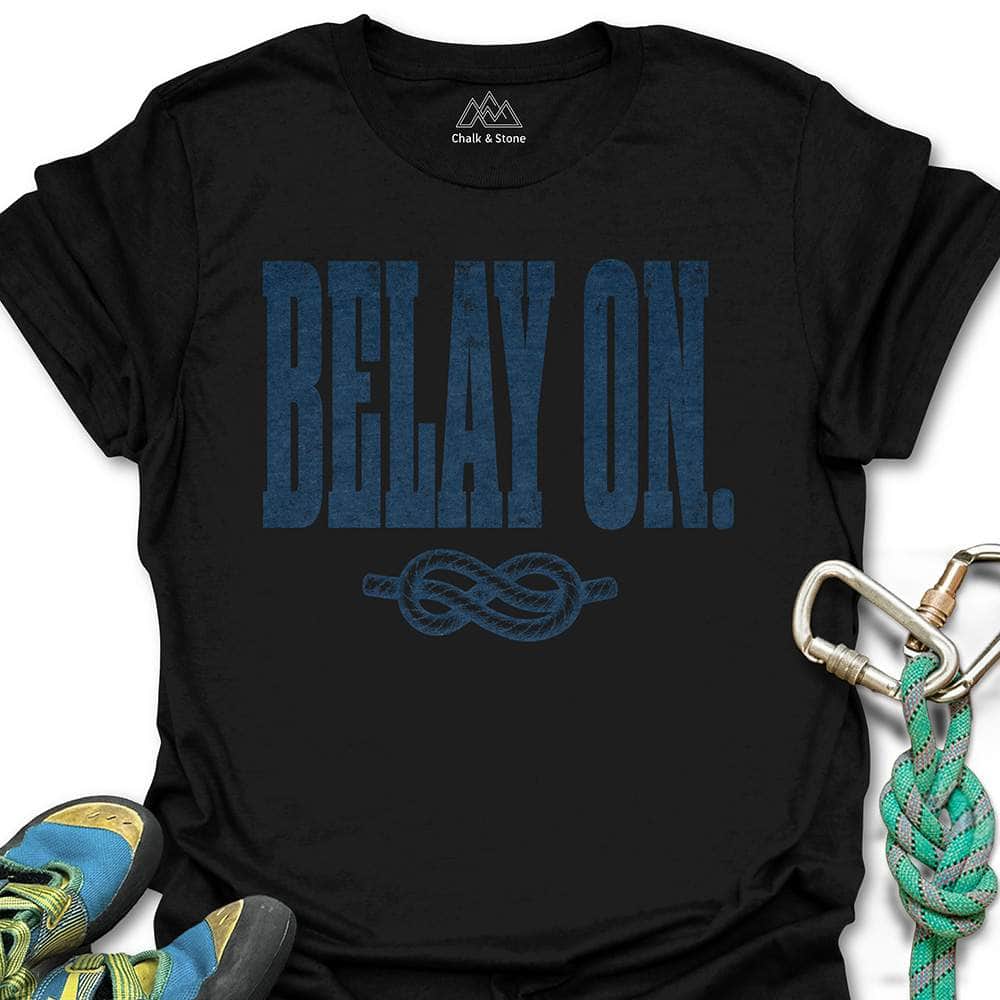 Belay On Knot Tee